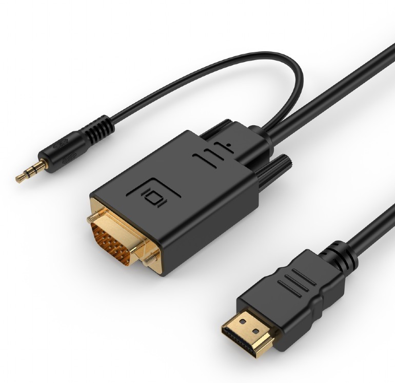 8716309098021 Адаптер HDMI-VGA mini Jack 18 м черный GEMBIRD 3090₽