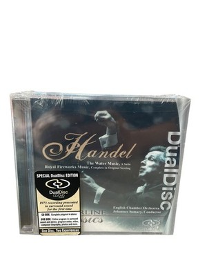 Handel - Water Music / Royal Fireworks DualDisc CD DVD Classical Silverline