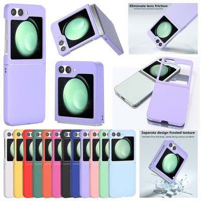 Für Samsung Galaxy Z Flip 7 FE 6 5 4 3 5G Stoßfester Fall Luxus Slim Cover Haut