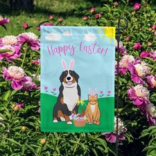 Personalized Pet Valentine's Day Garden Flag - Dog Cat Breeds
