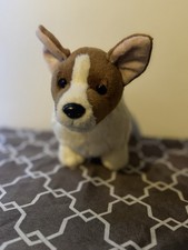 Webkinz Corgi Dog No Code Plush Stuffed Animal