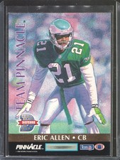 1992 Pinnacle - #6 Michael Irvin / Eric Allen Team Pinnacle