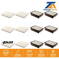 Air Cabin Filters (12 Total) Kit For 2007-2009 Hyundai Santa Fe KFL-102749