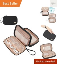 Travel Cord Organizer Case, Double Layers Tech Electronic Bag, Essentials for...