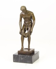 Männlicher Akt, Phallus, Gay, Erotik, Bronze Figur