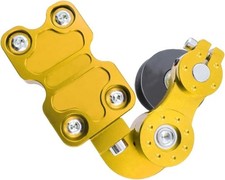 Chain Tensioner Adjuster Universal Aluminum Chain Automatic Regulat Size: Gold