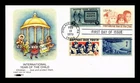 DR JIM STAMPS US COVER INTERNATIONAL YEAR OF THE CHILD FDC COMBO SOFTONES