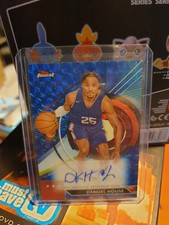 2023-24 Topps Finest Blue Geometric Refractor 65/99 Danuel House Jr #FA-DH Auto
