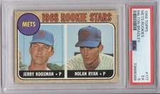 1968 Topps Nolan Ryan #177 Milton Bradley rookie PSA 5  Pop 95 Absolute Stunner!