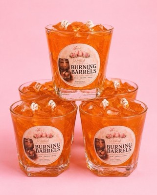 Whiskey Barrel Soy Candle | Masculine Bourbon Scent | Hand Poured Luxury Candle