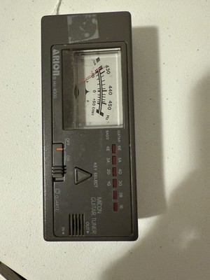 Arion HU-8300 Vintage Analog Quartz Guitar and Bass Tuner