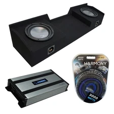 04-15 Fits Nissan Titan King Crew Truck Harmony A122 Dual 12" Sub Box HA-A800.1