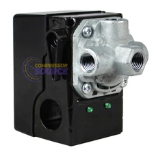 Hubbell 69JF7LY2C Furnas Air Compressor Pressure Switch Control Valve 95-125 PSI