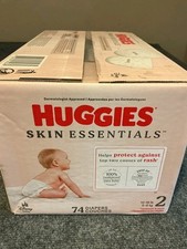 Huggies Skin Essentials Size 2 Diapers 74 Ct