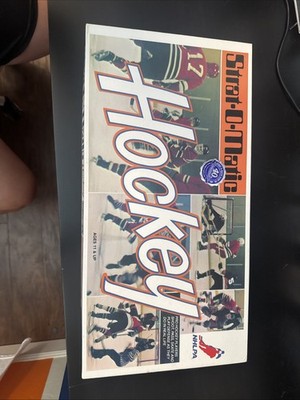 Vintage 1978 Strat-O-Magic Hockey Board Game