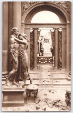 1913 French A. N. Paris Sculpture Postcard by A. Noyer - Quo Vadis