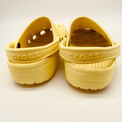 Crocs Neon Yellow Unisex Classic Clogs Women display picture 1