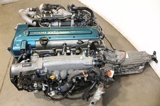 Toyota Jdm 2jz Gte 3.0l Twin Turbo Engine. Harness Ecu Automatic Transmission