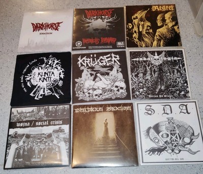 Svoboda Records PromoPack 3eps Crust Punkhxc. Krüger MYTERI Regret Dark Horse..