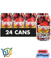 Strawberry Smash Sugar Free Can 24 x 330ml FAST AND FREE DELIVERY Brand new uk