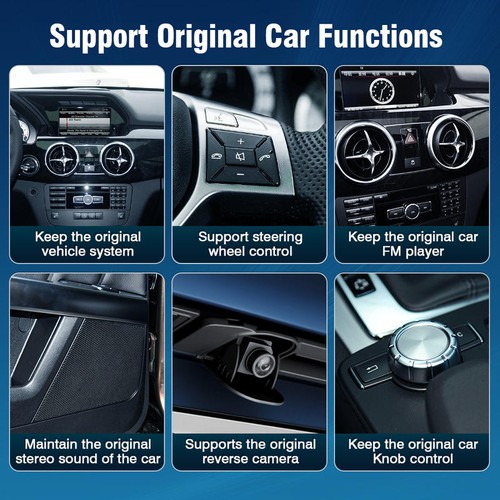 Wireless Carplay Android Auto Modul Für Mercedes Benz C-Klasse W204 S204 NTG4.0 - Bild 7 von 11