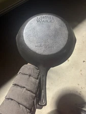 Vintage Wagner - Ware Sidney-C - Cast Iron 9 Inch Chef Skillet USA