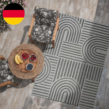 SANAT Berlin Outdoor Teppich Wetterfest - Teppich Für Den Innen- Und Außenbereic
