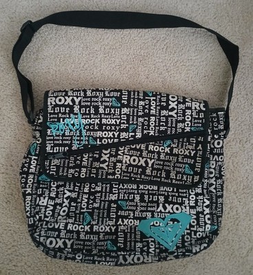 VIntage Y2K ROXY Love Rock Messanger Bag