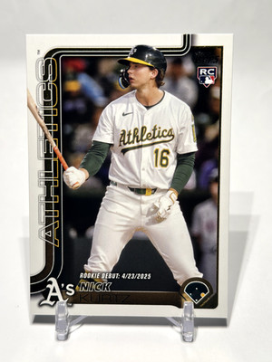 2025 Topps Baseball Update ROOKIES RC You Pick Complete Your Set! Kurtz Baldwin