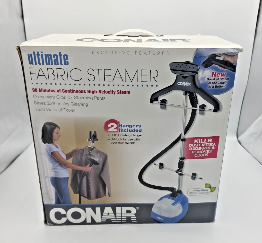Conair Ultimate Fabric Steamer GS28B - Full Size Smoothes de-wrinkles & freshens