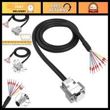 DB9 Connector Adapter Cable - 9Pin RS232 RS485 Serial Port Extension, 22AWG