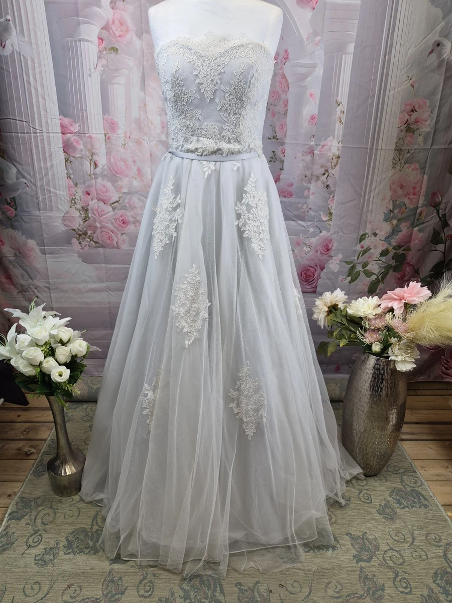 silver grey wedding dress products for sale | eBay UK silver grey wedding dress products for sale | eBay UK