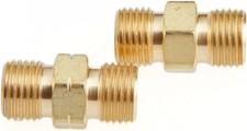 Forney 60332 Hose Coupler Set, Oxygen Acetylene, 3/16 and 1/4-Inch No, Gold