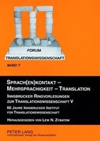 Lew Zybatow | Sprach(En)Kontakt - Mehrsprachigkeit - Translation | Taschenbuch