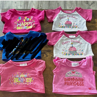 Build a Bear t-Shirt 5 Stück