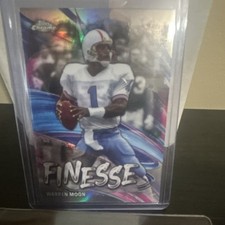 Topps 2024 Chrome Finesse Warren Moon F-23 Refractor Houston Oilers NFL Card