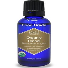 Organic, Fennel Essential Oil, Food Grade 100 Pure, Fennel Oil, by Zongle ...