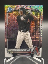 2025 Bowman Draft Chrome Kayson Cunningham Mojo Refractor