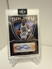 2020-21 Paul Pierce Obsidian Auto Galaxy Orange Orange etch /25 Boston Celtics