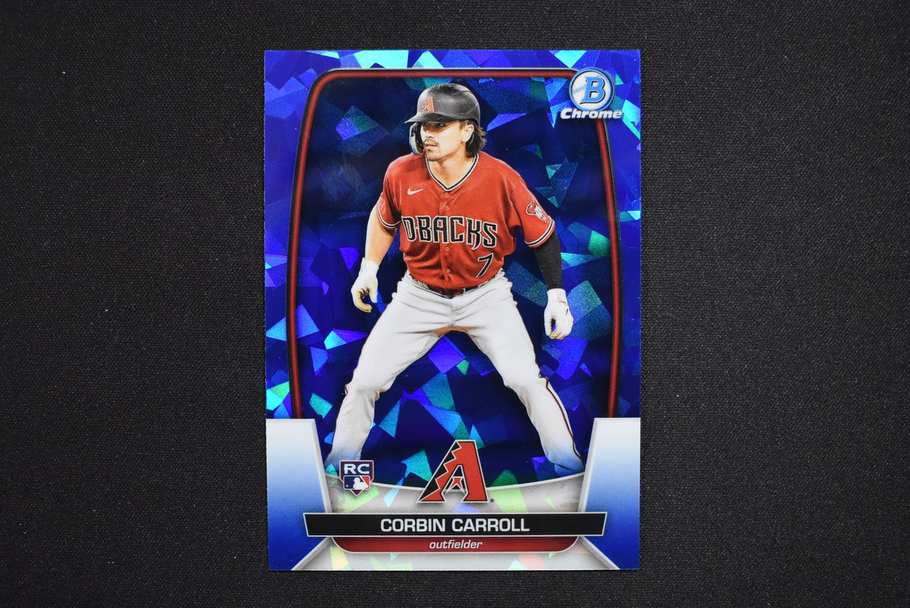 2023 Bowman Chrome Sapphire Edition Corbin Carroll #5 Diamondback RC