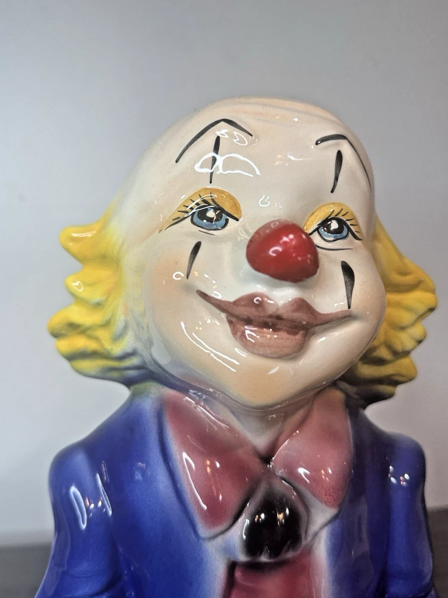 カポディモンテ ピエロ CLOWN capodimonte フィギュリン 陶器人形 レア
