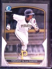 2023 Bowman #BCP-121 Yordany De Los Santos Chrome Prospects