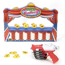 Image of Merchant Ambassador Retro Arcade Electronic Duck Shooting Gallery - Tabletop
