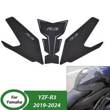 Calcomanías protectoras para rodilleras almohadilla tanque lateral para Yamaha YZF-R3 2019-2025 2024