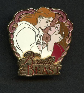 UK Disney Store - Romance Series Beauty & the Beast in Human Form Belle LE Pin