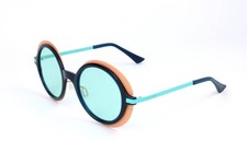 Italia Independent I-I MOD SOPHIE GLITTER BLU GLOSS 51/23/140 Women's Sunglasses