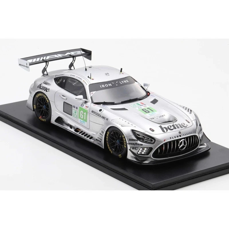スパーク　ミニカー　1/18 スパーク　メルセデスAMG GT3 マッドパンダ Spark 2025 MERCEDES BENZ AMG GT3 EVO 6.2L V8 24h LMS #61 1:18*New