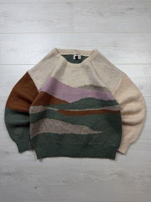 Universal Thread Vintage Y2K Pullover Damen Abstrakt Gemustert Strickwaren