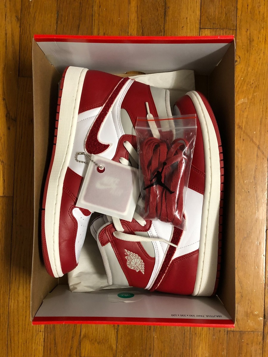 USED* WMNS Nike Air Jordan 1 High OG Varsity Red DJ4891 061 sz W10