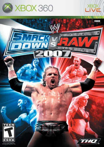 WWE Smackdown Vs Raw 2007, Microsoft Xbox 360, DISC ONLY *Tested*